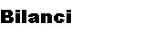 Bilanci